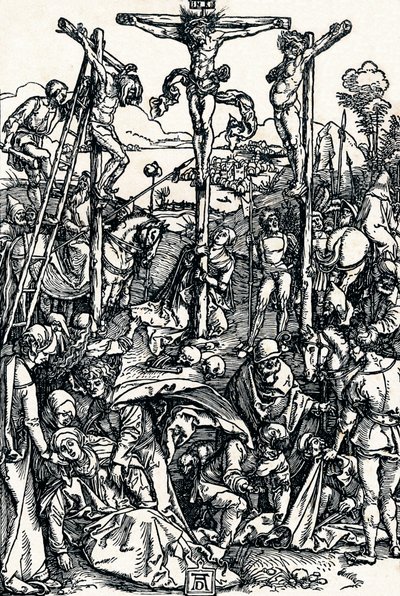 Kalwaria z Trzema Krzyżami, 1504 1906 autorstwa Albrecht Dürer