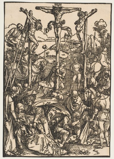 Kalwaria z Trzema Krzyżami, ca. 1503. autorstwa Albrecht Dürer