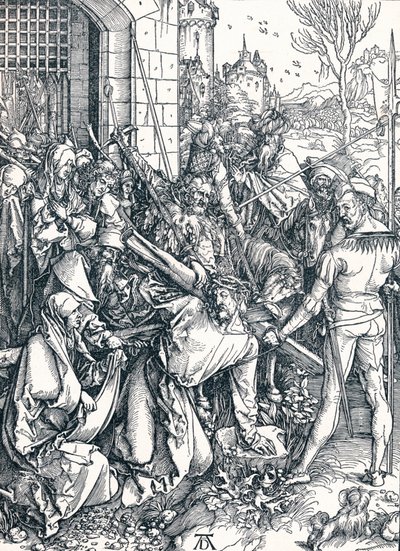 Chrystus dźwigający krzyż, 1498 1906. autorstwa Albrecht Dürer