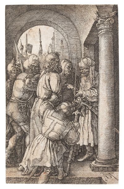 Chrystus przed Piłatem, 1512. autorstwa Albrecht Dürer