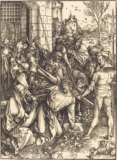 Chrystus niosący krzyż autorstwa Albrecht Dürer