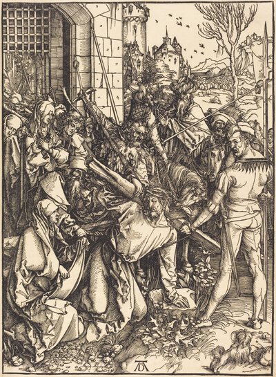 Chrystus niosący krzyż autorstwa Albrecht Dürer