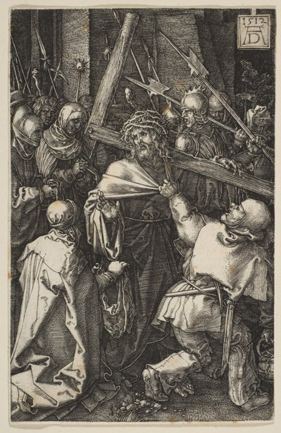Chrystus niosący krzyż, z „Pasji” autorstwa Albrecht Dürer