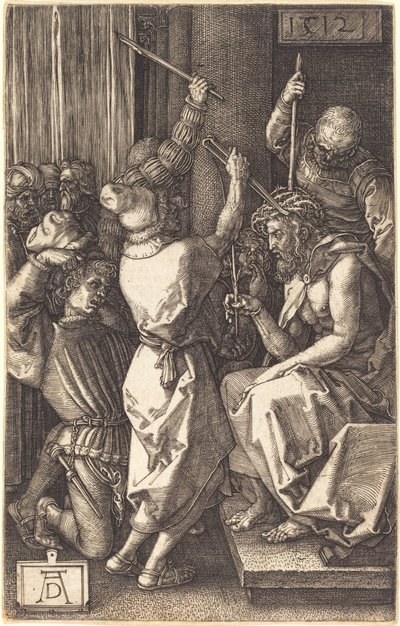 Chrystus ukoronowany cierniem autorstwa Albrecht Dürer