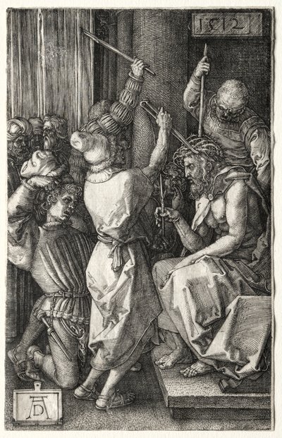 Chrystus ukoronowany cierniem autorstwa Albrecht Dürer