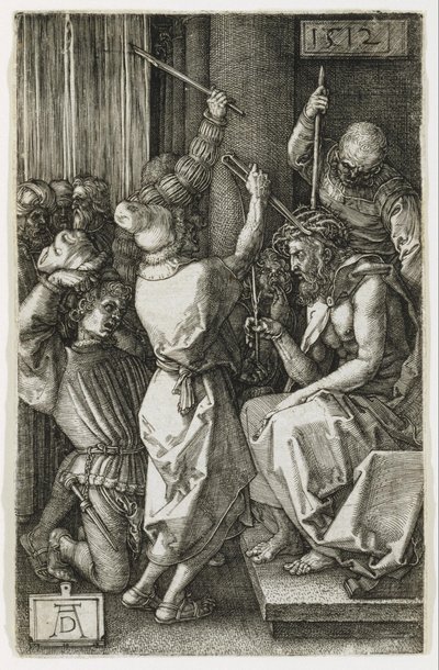 Chrystus cierniem ukoronowany autorstwa Albrecht Dürer