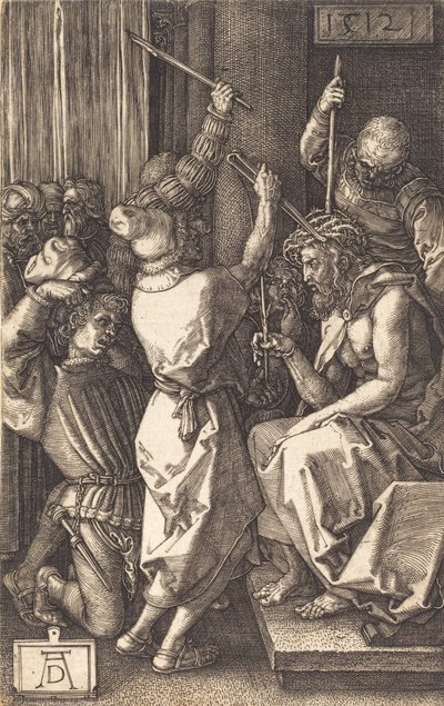 Chrystus ukoronowany cierniem, 1512. autorstwa Albrecht Dürer