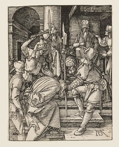 Chrystus przed arcykapłanem autorstwa Albrecht Dürer