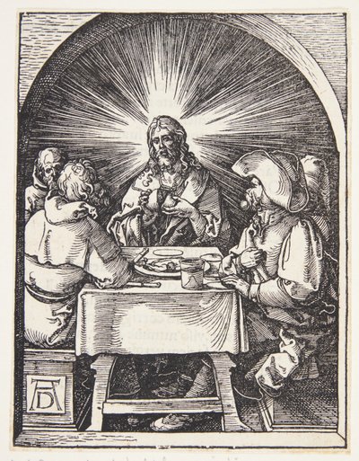 Chrystus w Emaus autorstwa Albrecht Dürer