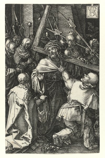 Chrystus dźwiga krzyż, 1512 autorstwa Albrecht Dürer
