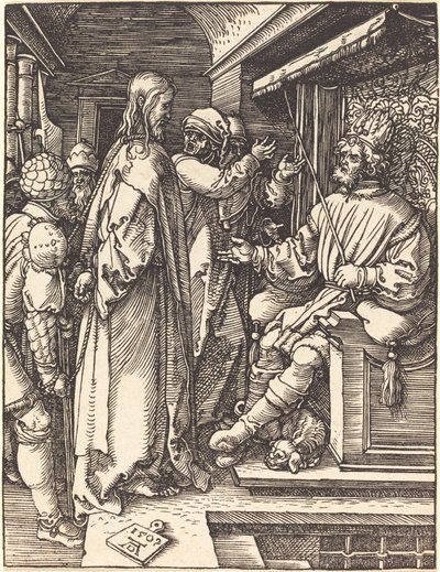 Chrystus przed Herodem autorstwa Albrecht Dürer