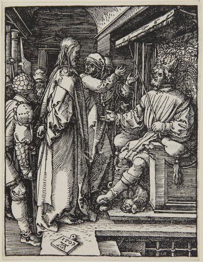 Chrystus przed Herodem autorstwa Albrecht Dürer