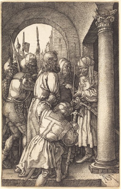 Chrystus przed Piłatem autorstwa Albrecht Dürer