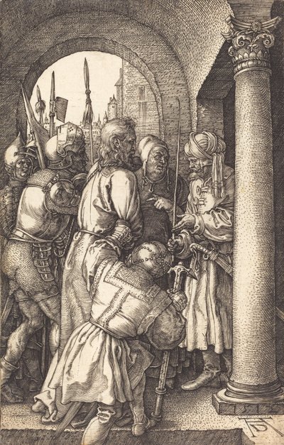 Chrystus przed Piłatem, 1512. autorstwa Albrecht Dürer