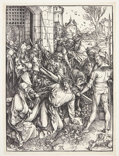 Chrystus niosący krzyż autorstwa Albrecht Dürer