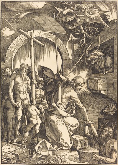 Chrystus w Otchłani autorstwa Albrecht Dürer