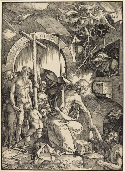 Chrystus w otchłani autorstwa Albrecht Dürer