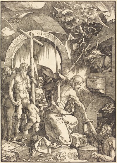 Chrystus w otchłani autorstwa Albrecht Dürer