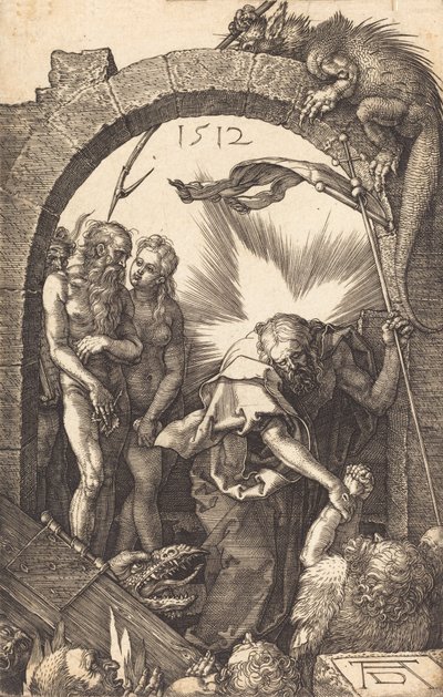 Chrystus w Otchłani, 1512. autorstwa Albrecht Dürer