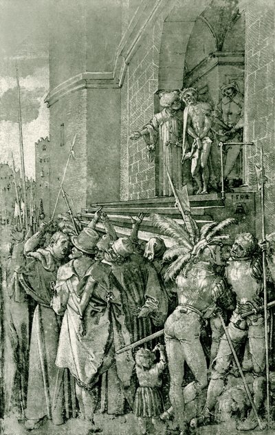 Chrystus ukazany jest ludziom autorstwa Albrecht Dürer
