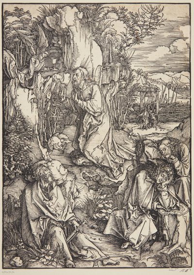 Chrystus z Góry Oliwnej autorstwa Albrecht Dürer