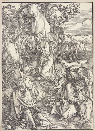 Chrystus z Góry Oliwnej autorstwa Albrecht Dürer