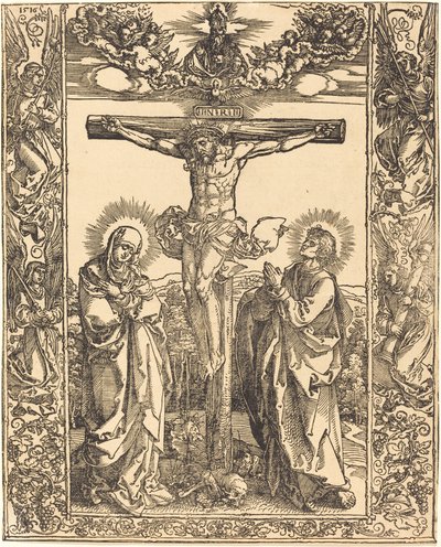 Chrystus na krzyżu autorstwa Albrecht Dürer