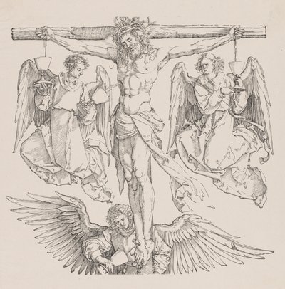 Chrystus na krzyżu autorstwa Albrecht Dürer