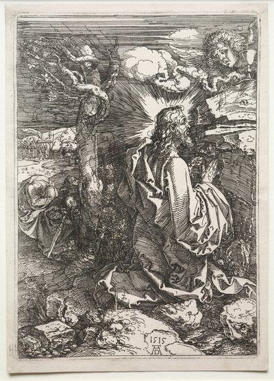 Chrystus na Górze Oliwnej autorstwa Albrecht Dürer