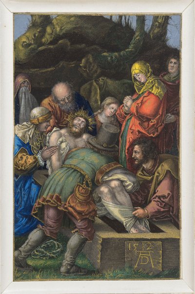 Złożenie Chrystusa do grobu autorstwa Albrecht Dürer