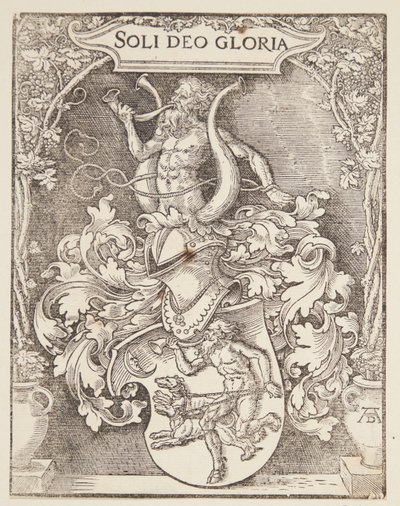 Herb Johanna Tscherte autorstwa Albrecht Dürer
