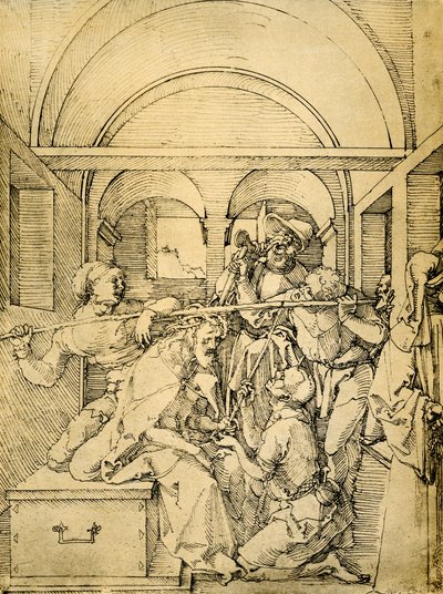 Ukoronowanie cierniem autorstwa Albrecht Dürer