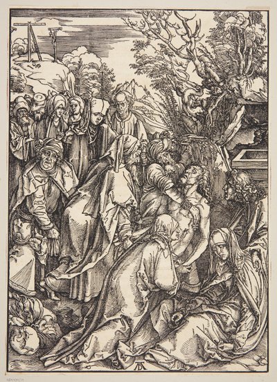 Osadzanie Chrystusa autorstwa Albrecht Dürer