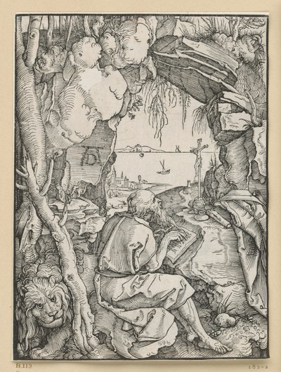 Święty Hieronim w skalnej grocie autorstwa Albrecht Dürer