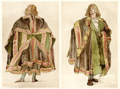 Projekty strojów dworskich cesarskich autorstwa Albrecht Dürer
