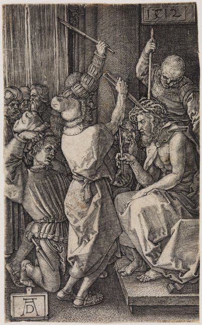 Koronowanie cierniem autorstwa Albrecht Dürer