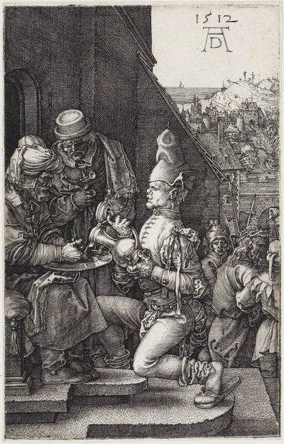 Piłat umywa ręce autorstwa Albrecht Dürer