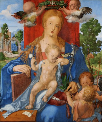 Madonna z czyżem autorstwa Albrecht Dürer