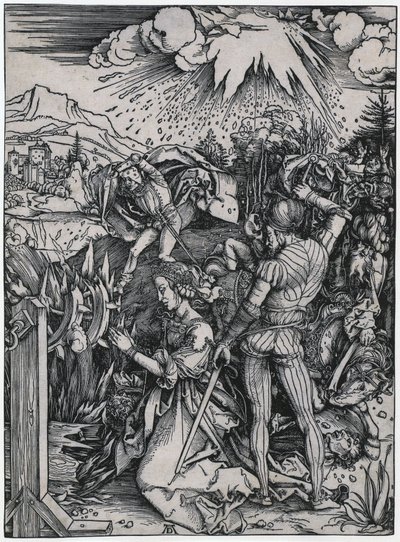 Męczeństwo świętej Katarzyny autorstwa Albrecht Dürer
