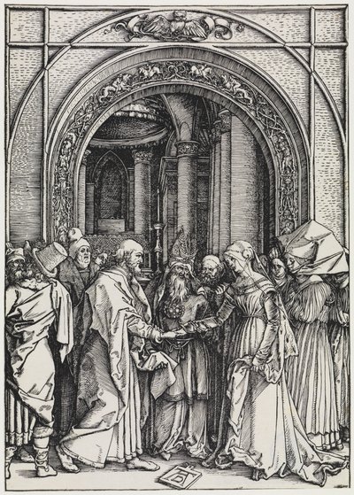 Zaślubiny Marii Panny autorstwa Albrecht Dürer