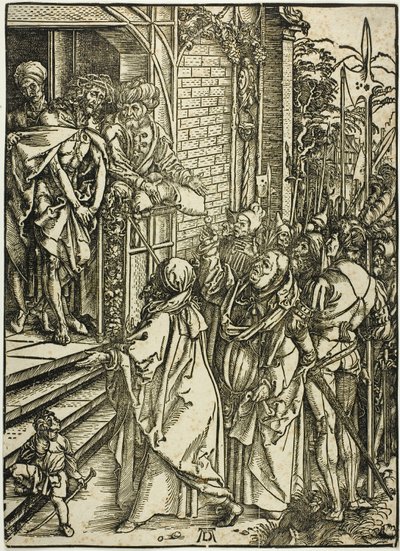 Ecce Homo - Ofiarowanie Chrystusa, z filmu Wielka męka autorstwa Albrecht Dürer