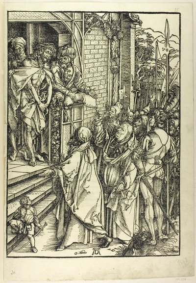 Ecce Homo - Ofiarowanie Chrystusa, z filmu Wielka męka autorstwa Albrecht Dürer