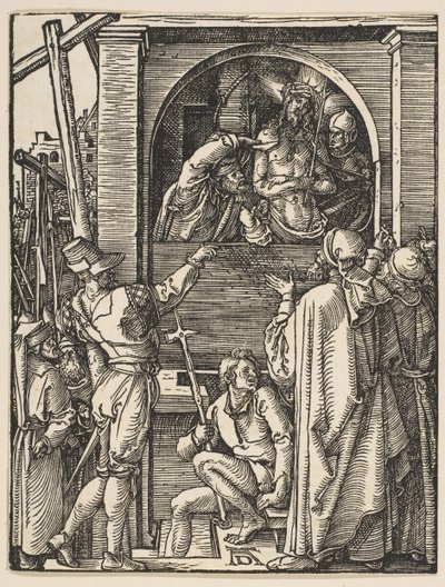 Ecce Homo, z Małej pasji, ca. 1509. autorstwa Albrecht Dürer