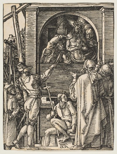 Ecco Homo, z Małej pasji, ca. 1509. autorstwa Albrecht Dürer