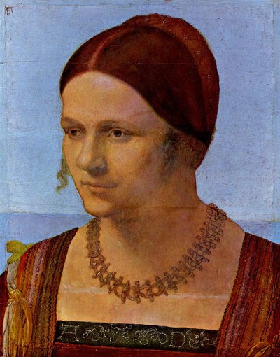 niemiecki: Bildnis einer jungen Venezianerin Portret młodej wenecjanki autorstwa Albrecht Dürer