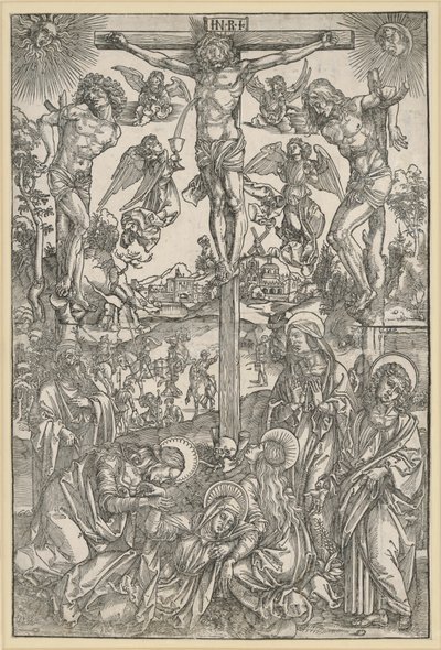 Niemiecki: Wielka Kalwaria autorstwa Albrecht Dürer