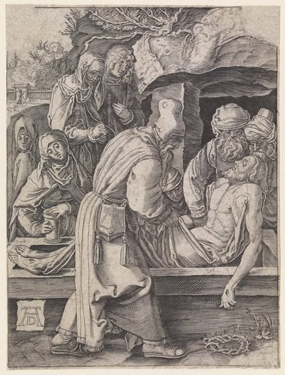 Pochówek Chrystusa autorstwa Albrecht Dürer