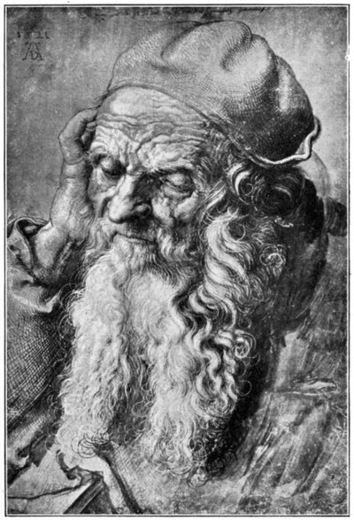Głowa Starca, koniec XV-początek XVI wieku, 1912. autorstwa Albrecht Dürer