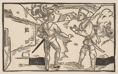 Heauton Timouroumenos, z The Comedies of Terence, XIX-wieczny reprint.n.d. autorstwa Albrecht Dürer