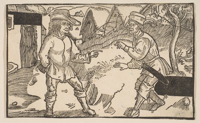 Heauton Timouroumenos, z The Comedies of Terence, XIX-wieczny reprint.n.d. autorstwa Albrecht Dürer